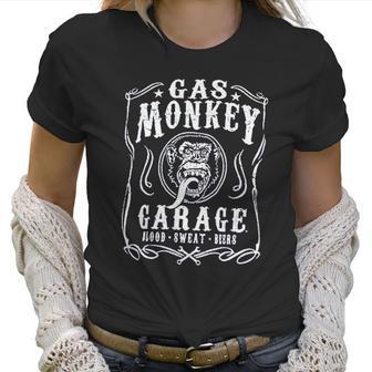 Gas Monkey Garage Official Blood Sweat Beers Women T-Shirt | Favorety DE