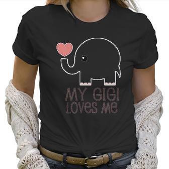 My Gigi Loves Me Grandchild Gift Infant Creeper Women T-Shirt | Favorety UK