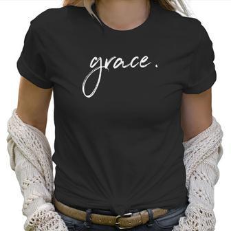 Grace Gods Amazing Grace Christian Verse Women T-Shirt | Favorety