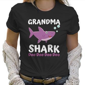 Grandma Shark Doo Doo Matching Family Shark Women T-Shirt | Favorety CA