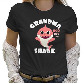 Grandma Shark Gift Shark Baby Cute Design Family Set Women T-Shirt | Favorety AU