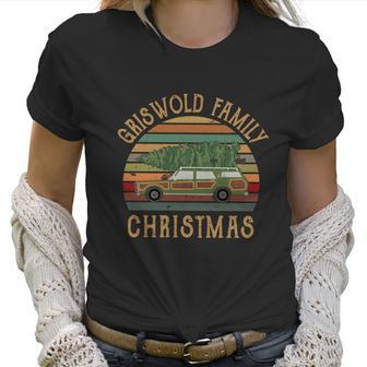 Griswold Family Christmas Vintage Holiday Women T-Shirt | Favorety UK