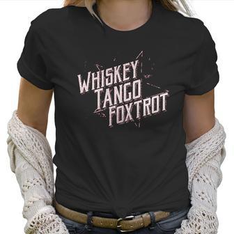 Grunt Style Whiskey Tango Foxtrot Cardinal Women T-Shirt | Favorety