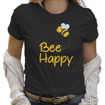 Be Happy Beekeeper Honey Pollen Gift Women T-Shirt | Favorety UK