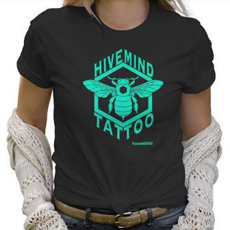 Hive Mind Tattoo Bee Logo Women T-Shirt | Favorety CA