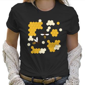 Honey Bee Honeycomb Women T-Shirt | Favorety AU