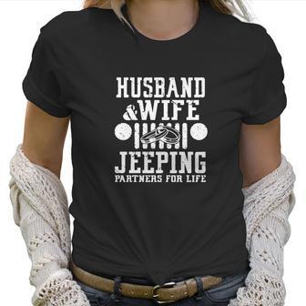 Husband And Wife Jeep T Shirts Women T-Shirt | Favorety UK