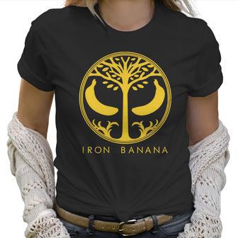 Iron Banana Destiny Iron Banner Banana Lord Saladin Crucible Video Game Women T-Shirt | Favorety CA