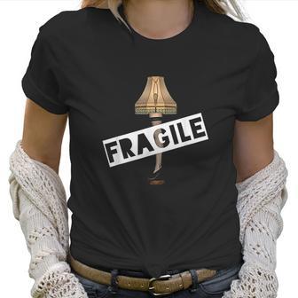 Its A Major Award Funny Christmas Fragile Leg Women T-Shirt | Favorety AU