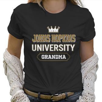 Johns Hopkins University Grandma Great Gift For Grandparents Women T-Shirt | Favorety AU