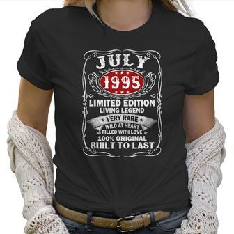 July 1995 27Th Birthday Gift 27 Years Old Men Women Women T-Shirt | Favorety CA