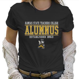 Kansas State Teachers College Alumnus Established 1863 Women T-Shirt | Favorety CA