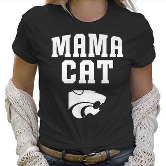 Kansas State Wildcats Mama Cat Apparel Women T-Shirt | Favorety DE