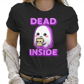 Kawaii Pastel Goth Dead Inside Coffee Lover Otaku Women T-Shirt | Favorety DE