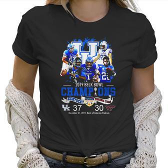 Kentucky 2019 Belk Bowl Champions Kentucky Vs Virginia Tech Shirt Women T-Shirt | Favorety AU