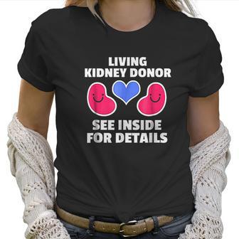 Kidney Transplant Spare Organ Donor Donate Life Women T-Shirt | Favorety UK