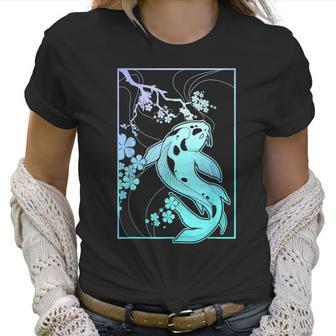 Koi Pastel Goth Cherry Blossom Men Women T-Shirt Graphic Print Casual Unisex Tee Women T-Shirt | Favorety UK