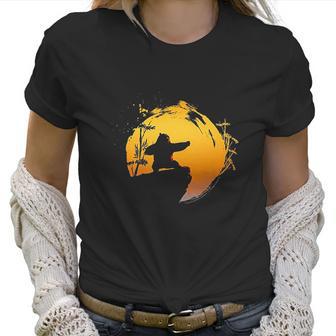 Kung Fu Panda Po Tai Chi Sunset Silhouette Women T-Shirt | Favorety DE