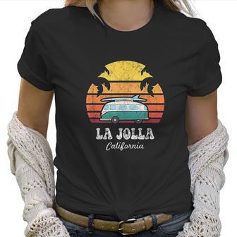 La Jolla Souvenir Retro California Men Women Kids Clothing Women T-Shirt | Favorety CA