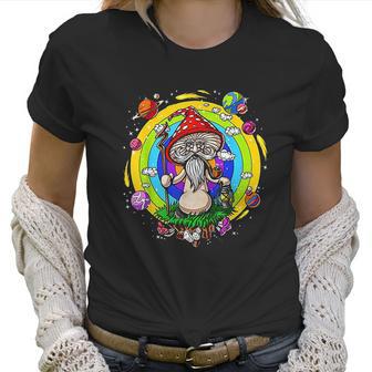 Magic Mushroom Psychedelic Hippie Fungus Fantasy Shrooms Women T-Shirt | Favorety UK