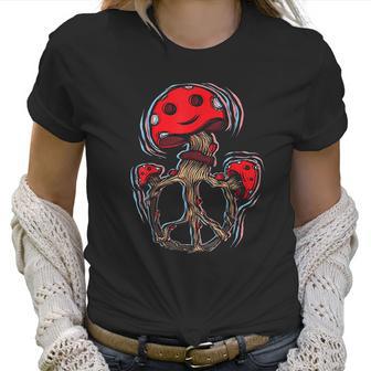 Magic Mushrooms Peace Sign Women T-Shirt | Favorety UK