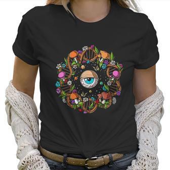 Magic Mushrooms Psilocybin Fungi Women T-Shirt | Favorety