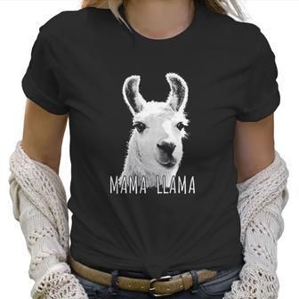 Mama Llama Hilarious Zoo Animal Women T-Shirt | Favorety CA