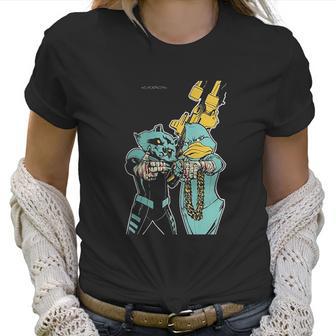 Marvel Celebrates Run The Jewels With New Howard The Duck Women T-Shirt | Favorety UK