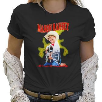 Mason Ramsey Playing Guitar Gift Men Women T-Shirt Graphic Print Casual Unisex Tee Women T-Shirt | Favorety UK