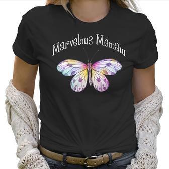 Memaw Marvelous Memaw Gifts Butterflys Women T-Shirt | Favorety