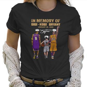 In Memory Of Kobe And Gigi Signature Women T-Shirt | Favorety UK