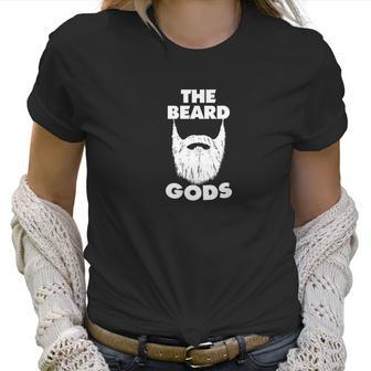 Mens The Beard Gods Beard Lovers Dont Shave White Tee Women T-Shirt | Favorety UK