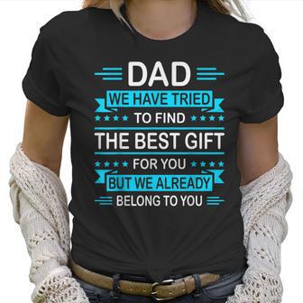 Mens Funny Fathers Day Gift For Daddy Papa From Daughter Son Wife Women T-Shirt | Favorety CA