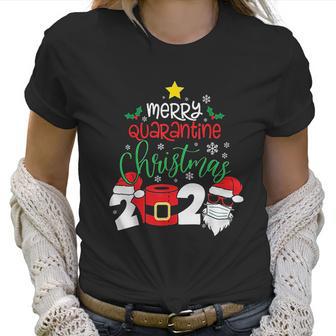 Merry Christmas 2020 Social Distancing Women T-Shirt | Favorety UK