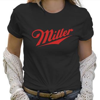 Miller Beer Logo Women T-Shirt | Favorety