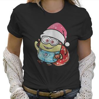 Minion Santa Christmas Women T-Shirt | Favorety DE