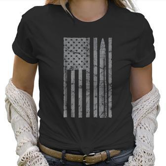 Minuteman Iii Icbm Missile Vintage Flag Women T-Shirt | Favorety AU