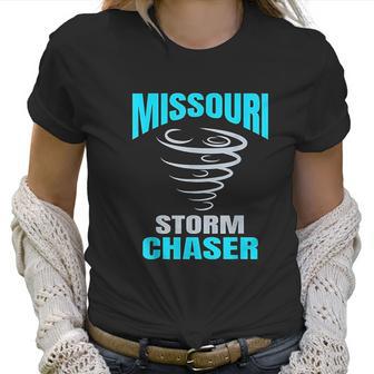 Missouri Storm Chaser Tornado Spotter Gift Women T-Shirt | Favorety CA