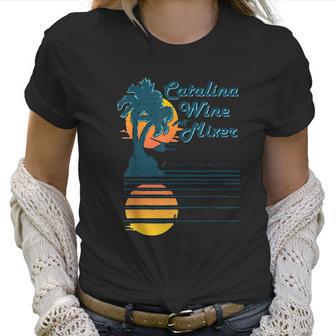 Mixer Catalina Wine Palm And Beach Women T-Shirt | Favorety AU