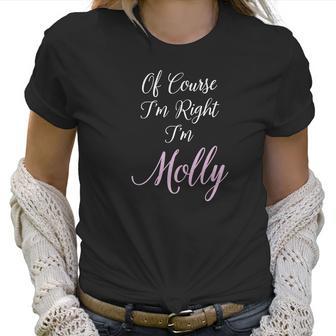 Molly Name Personalized Girls Women Cute Pink Gift Women T-Shirt | Favorety UK