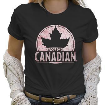 Molson Maple Leaf Beer Women T-Shirt | Favorety