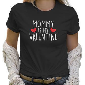 Mommy Is My Valentine Cute Cupid Youth Women T-Shirt | Favorety CA