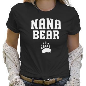 Montana Grizzlies Nana Bear Apparel Women T-Shirt | Favorety CA