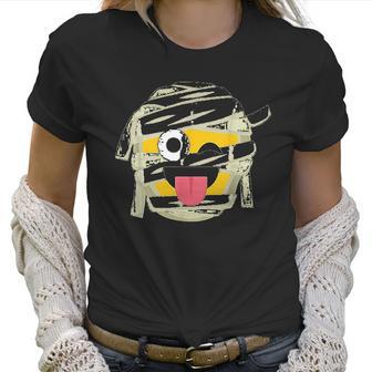 Mummy Emoji Wink Out Tongue Halloween Costume Women T-Shirt | Favorety UK