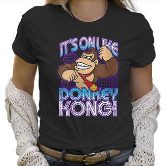 Womens Nintendo Donkey Kong Its On Taunt Women T-Shirt | Favorety AU