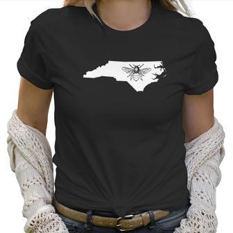 North Carolina Bee Lover Beekeeper Beekeeping Women T-Shirt | Favorety