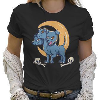 Pastel Goth Cerberus Cute Creepy 3 Headed Dog Pastel Kawaii Men Women T-Shirt Graphic Print Casual Unisex Tee Women T-Shirt | Favorety UK