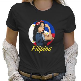 Philippines Pinay Filipina Pride Strong Proud Women Wife Women T-Shirt | Favorety DE