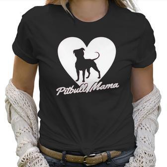 Pitbull Mama Pitt Bully Dog Lover Gift Game Women T-Shirt | Favorety UK