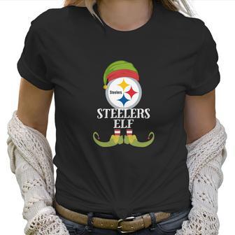 Pittsburgh Steeler I’M The Team Football Elf Christmas Shirt Women T-Shirt | Favorety